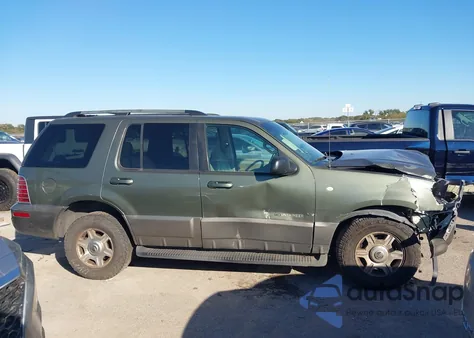 2002 Mercury Mountaineer из США, поврежденный, VIN 4M2ZU66K12ZJ39635